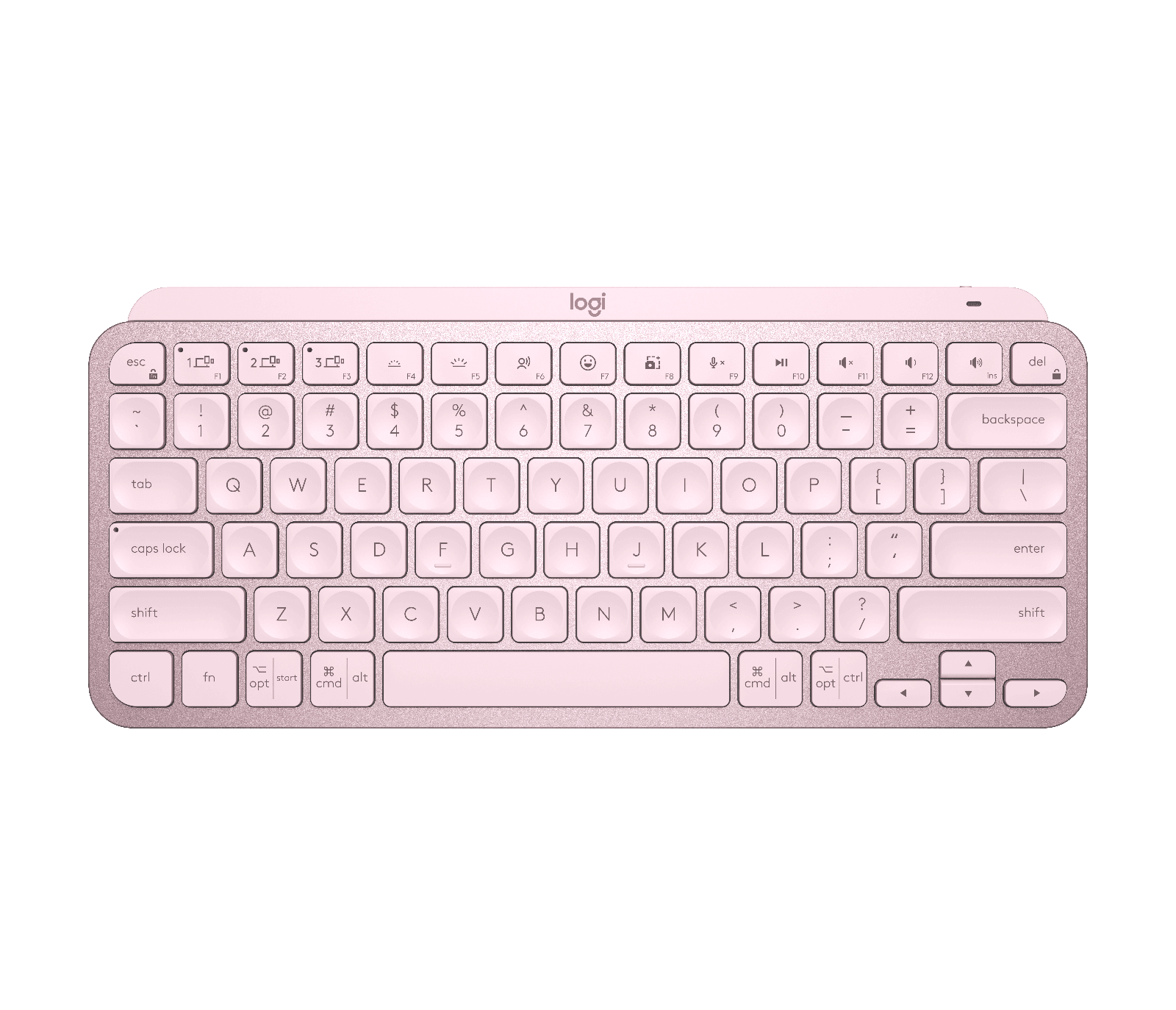 Logitech MX Keys Mini Pink Wireless Keyboard