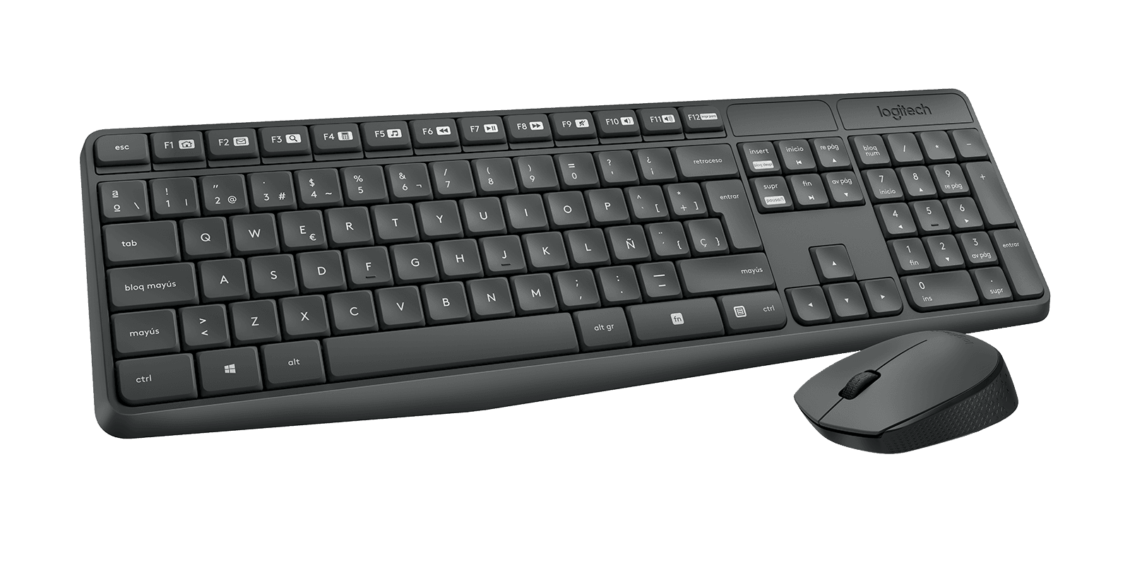 Logitech MK235 Wireless Keyboard and Mouse Combo