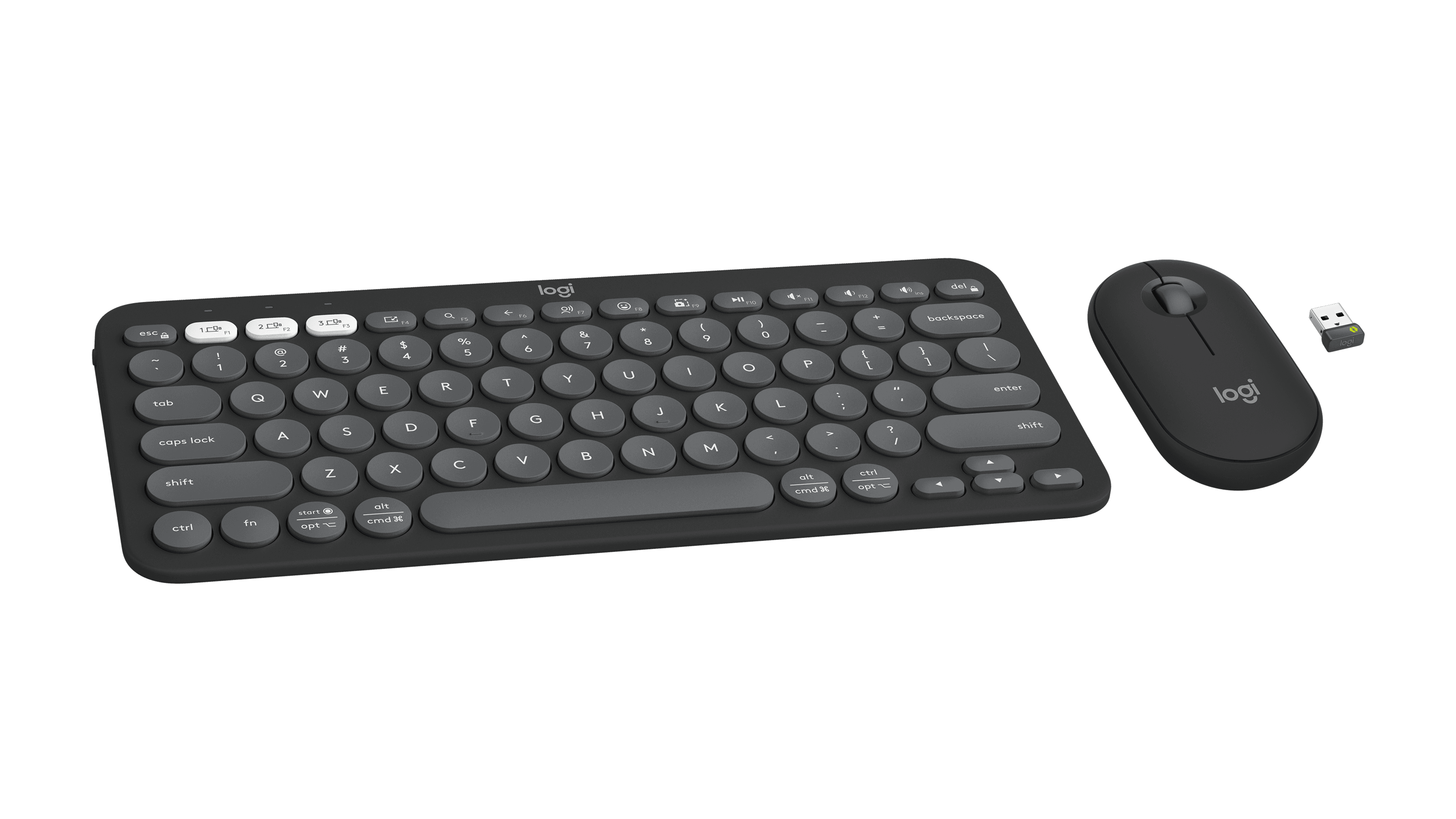 Logitech Pebble 2 Combo Bluetooth Wireless Keyboard and Mouse