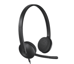 Logitech H340 USB Stereo Headset with Microphone