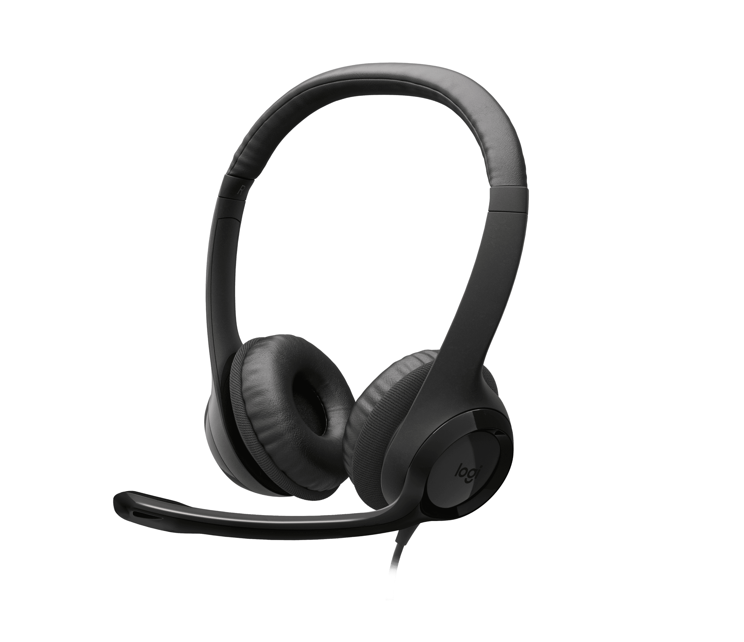 Logitech H390 USB Stereo Headset with Noise-Cancelling Microphone